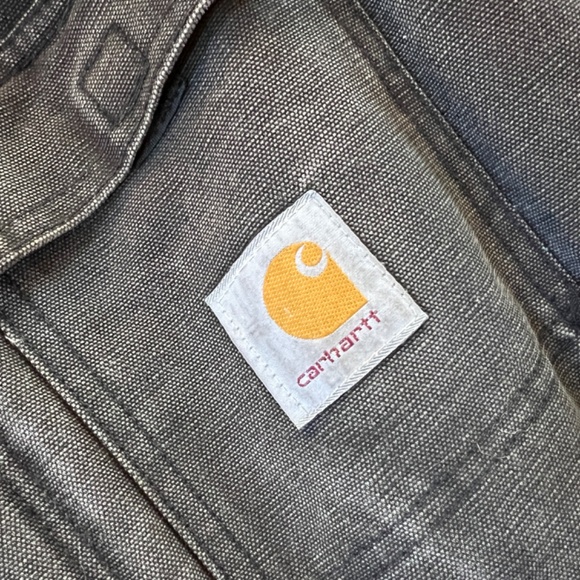 Vintage 1990s Carhartt Duck Jacket – Lined & Distressed 🛠️🔥 - Picture 6 of 14